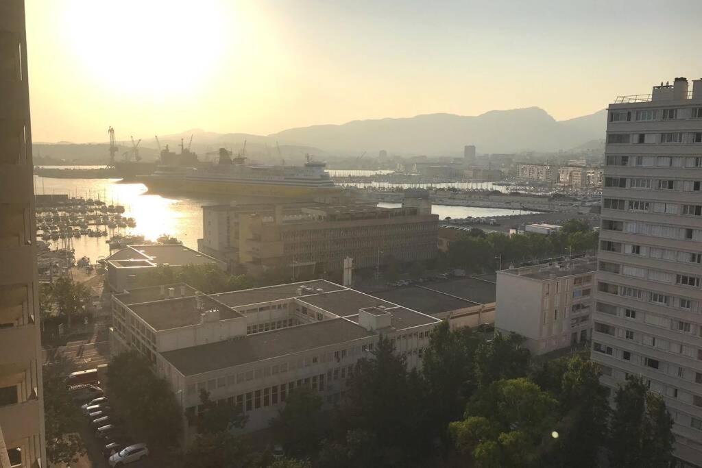 Bel Appartement T3 Mourillon A 5 Min Des Plages - Vue Mer Toulon Eksteriør bilde